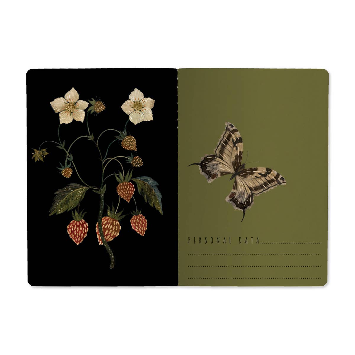 Small Notebook Forest Flowers