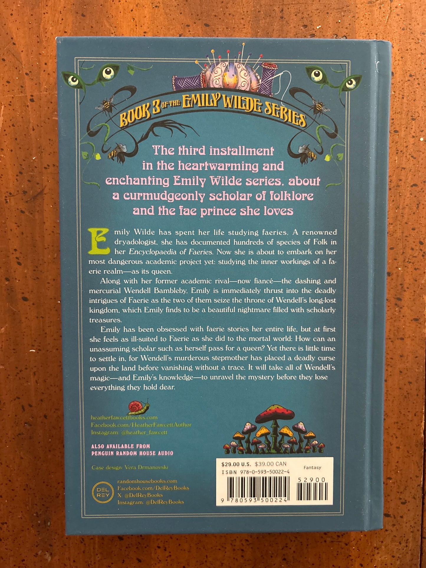 Emily Wilde‘s Compendium of Lost Tales by Heather Fawcett