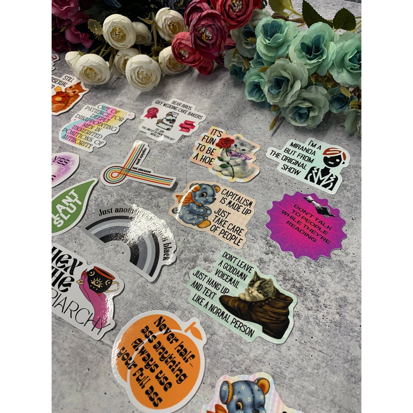 GetBullish - Just Another Ray Of Pitch Black Rainbow Vinyl Sticker