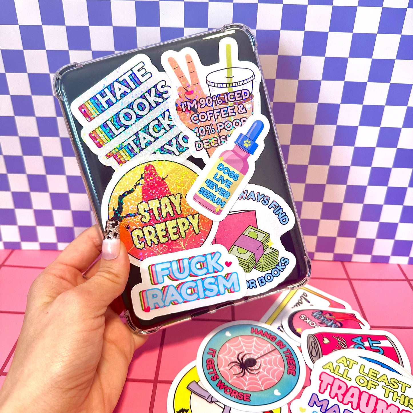 Stickers X Ashley Bexar - Fall Autumn Halloween Waterproof Vinyl Sticker