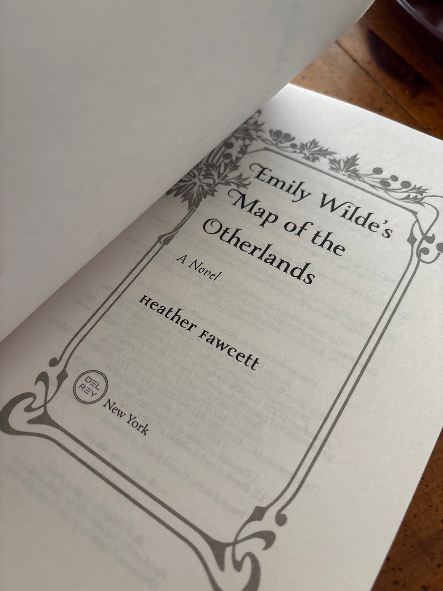 Emily Wilde’s Map of the Other Lands by Heather Fawcett