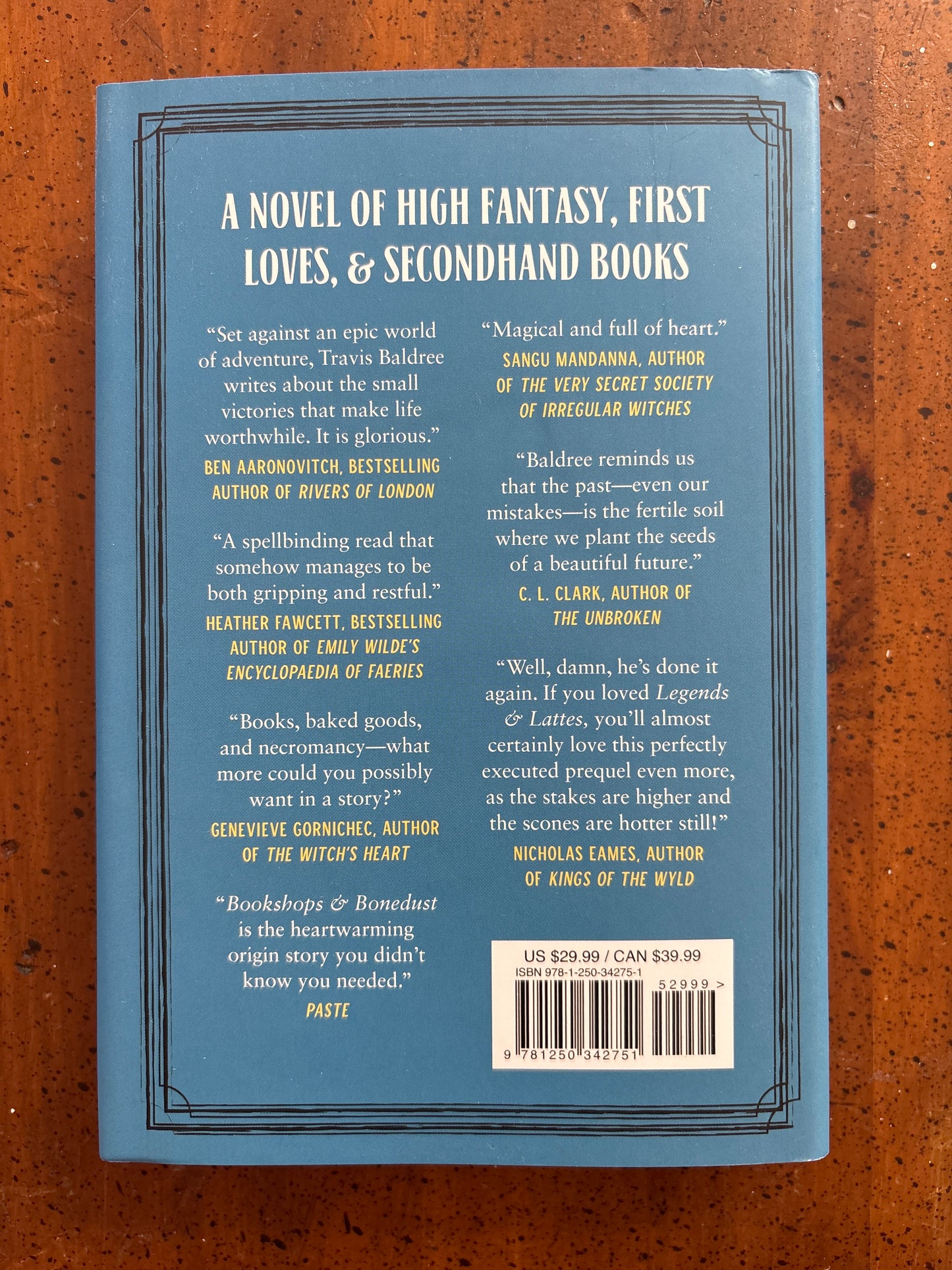 Bookshops & Bone dust by Travis Baldree