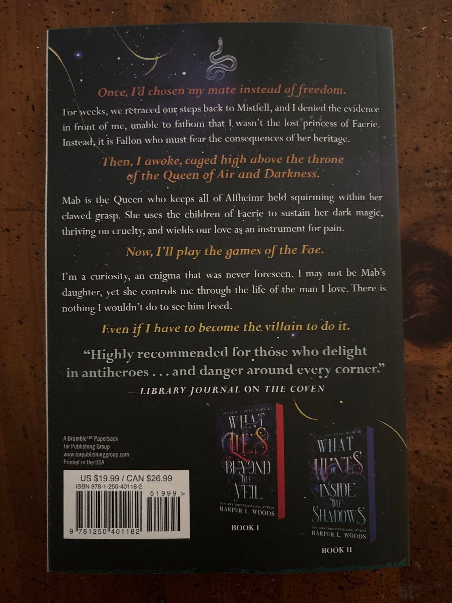 What Lurks Between the Fates by Harper L Woods