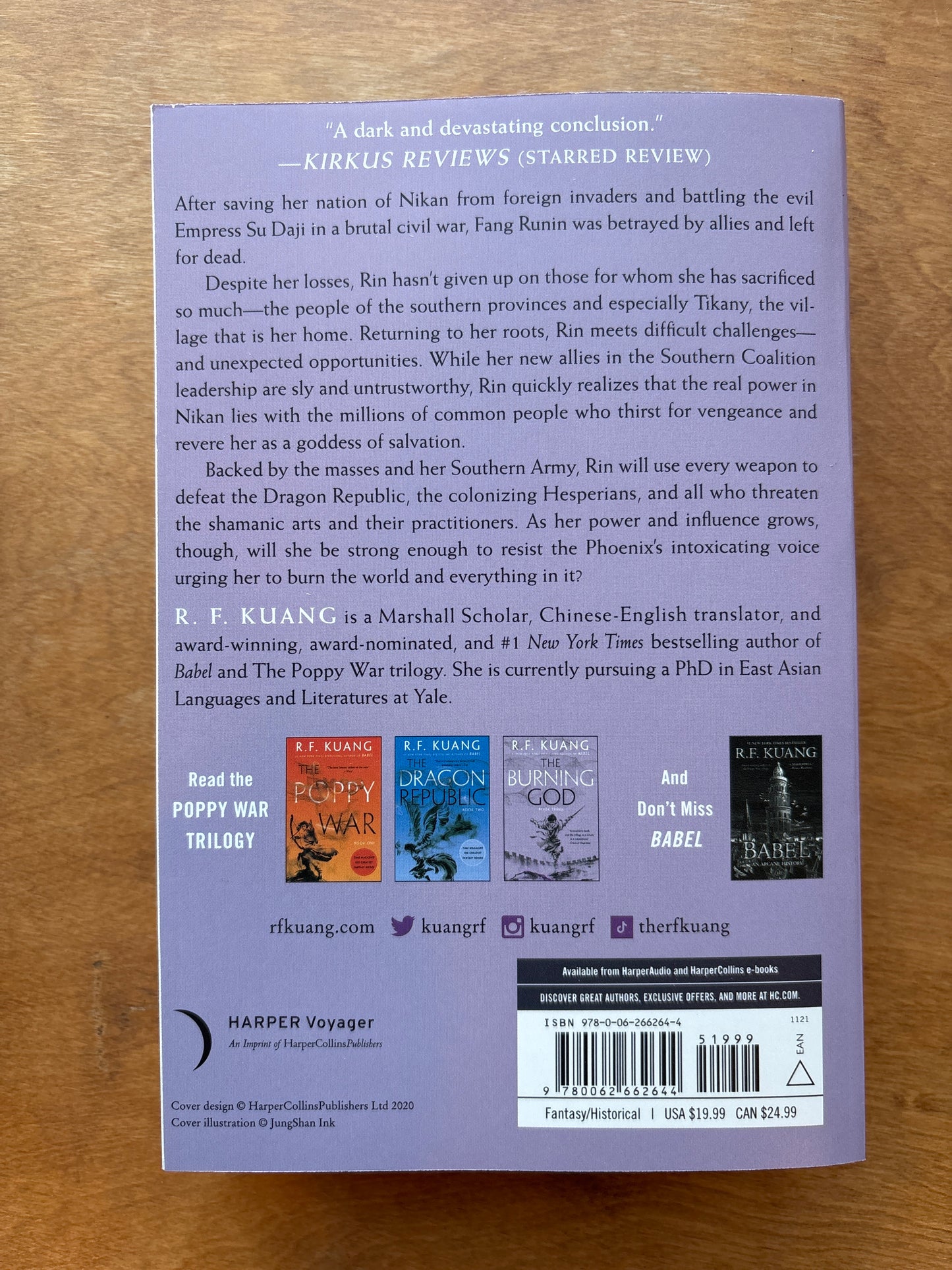 The Burning Good by R. F. Kuang