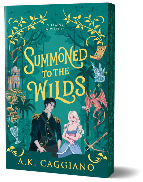 Summoned to the Wilds book 2 Villains & Virtues by A.K. Caggiano