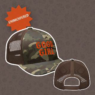 Good Girl Hat - Camo by Mad Poppy
