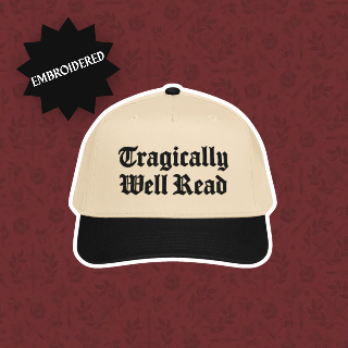 Tragically Well Read - Hat by Mad Poppy