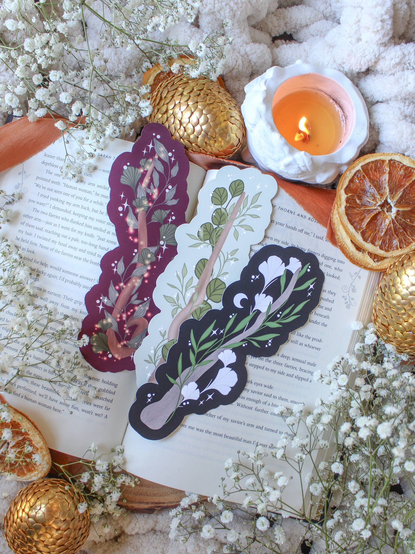 Meaggie Moos - Green Magic Wand Bookmark