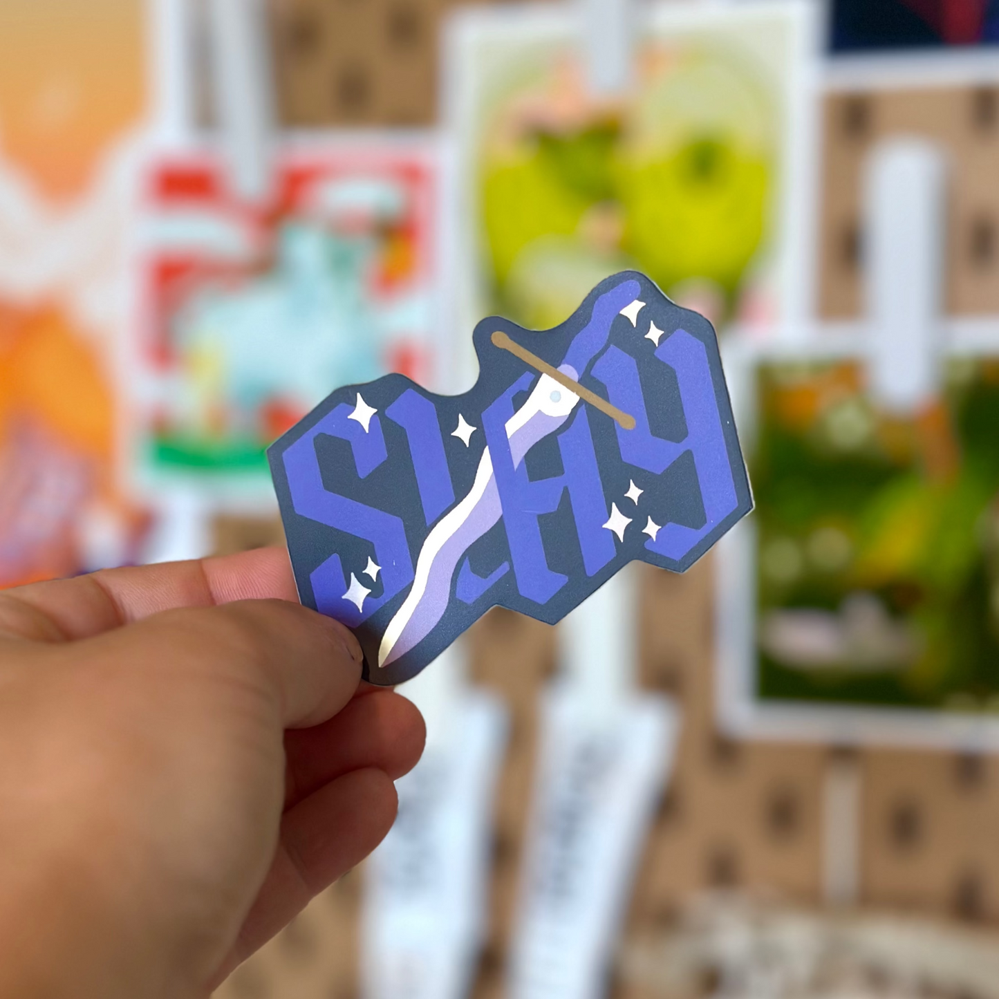 Odd Hare Goods - Slay Holographic Sticker