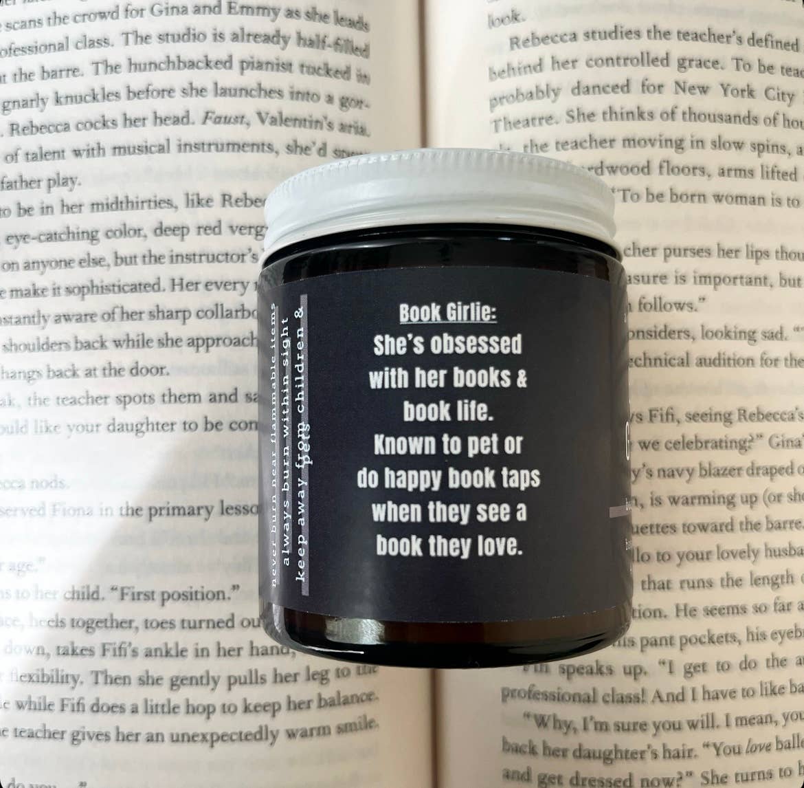 Book Girlie - Bookish Candle | Book Themed Candle