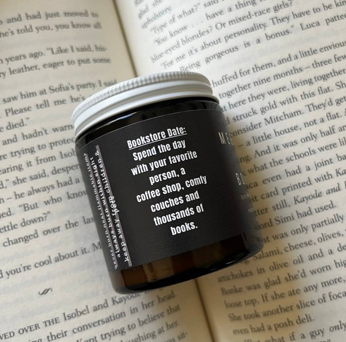 Meet Me at the Bookstore | Bookish Candle | Soy Wax: 4oz
