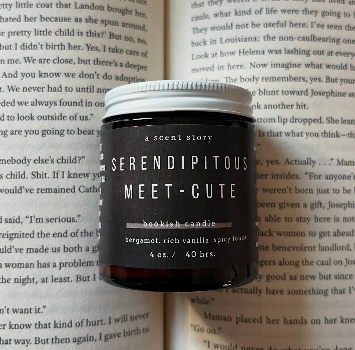 Serendipitous Meet - Cute | Bookish Candle | Soy Wax