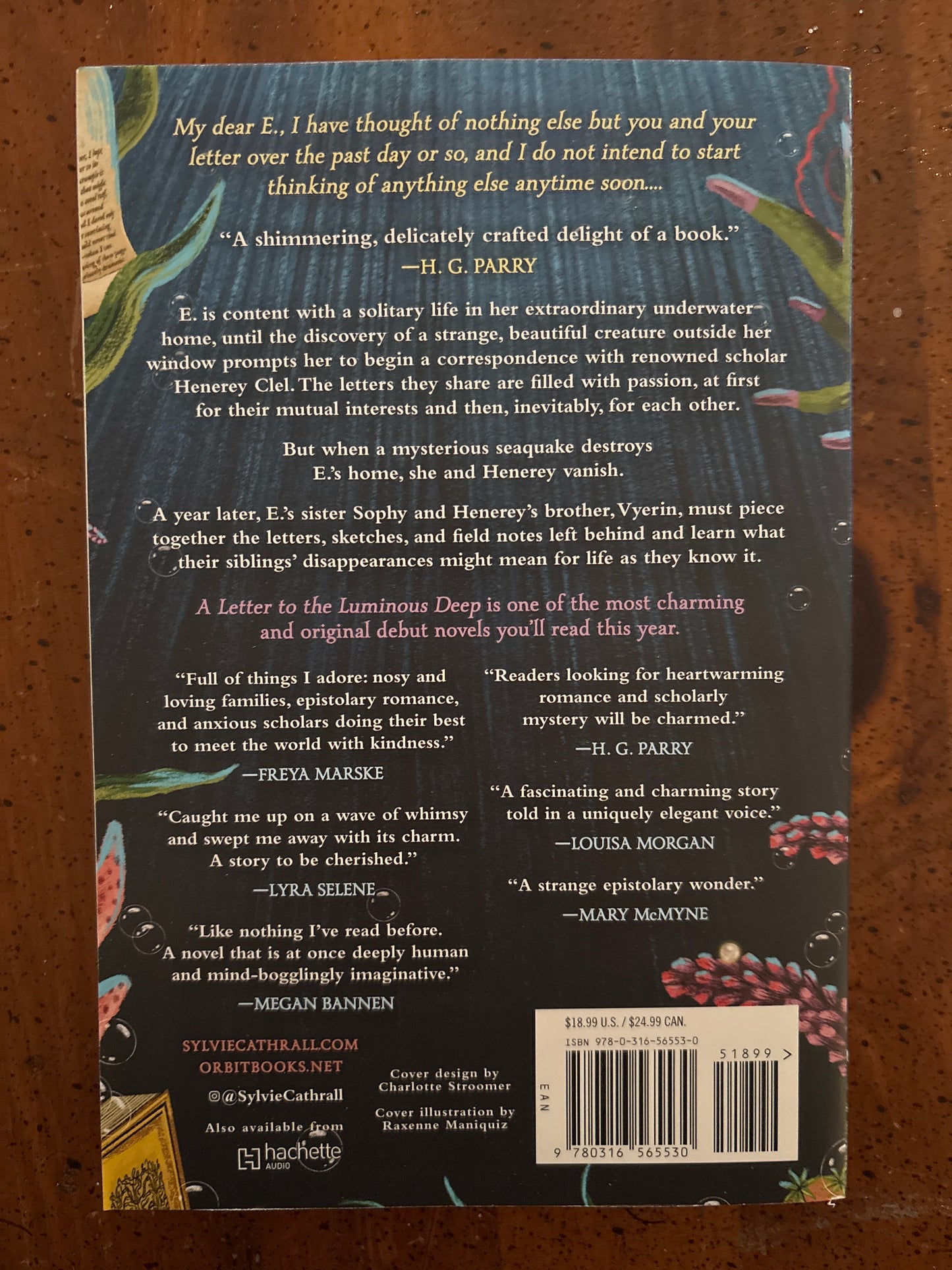 A Letter to the Luminous Deep by Sylvie Cathrall
