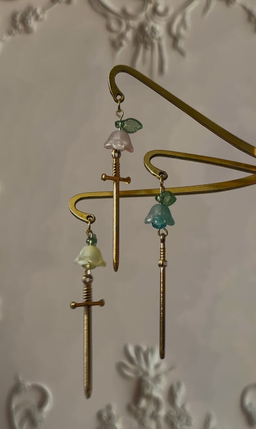 BookHook Charm  SWORD by Beyond the Laurels