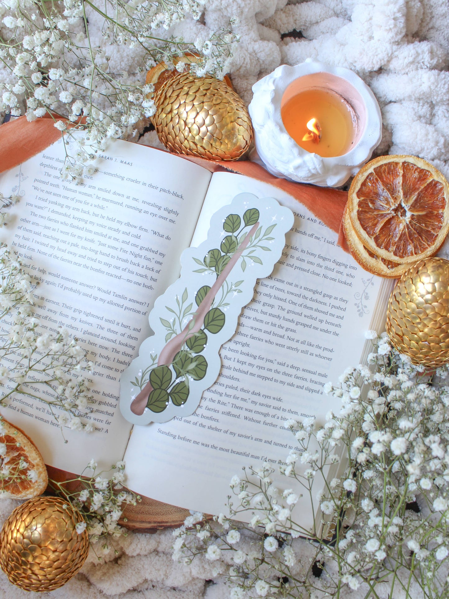 Meaggie Moos - Green Magic Wand Bookmark