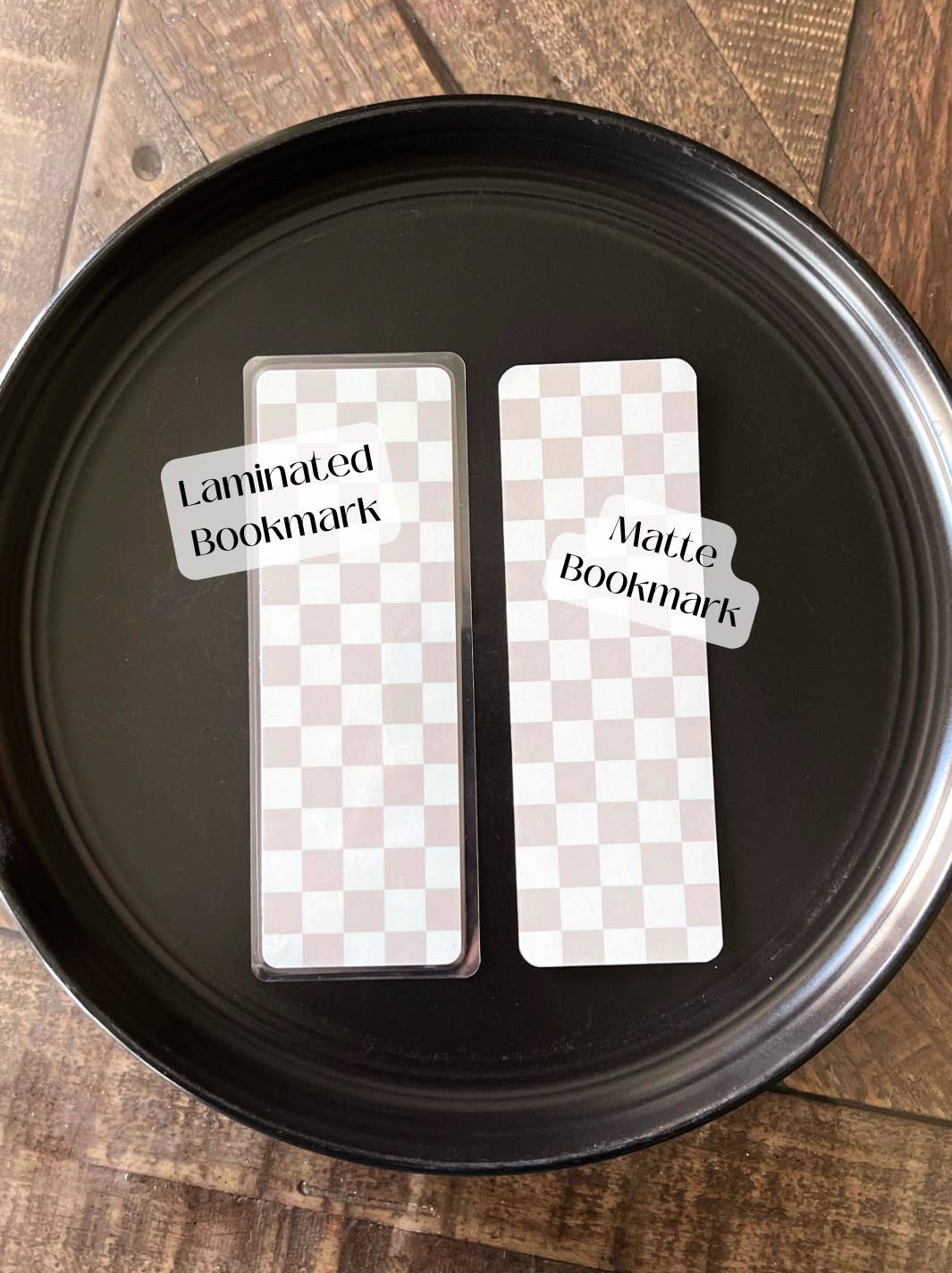 Villain Lover Bookmark Set, Checkered: Villain / Soft Touch Matte