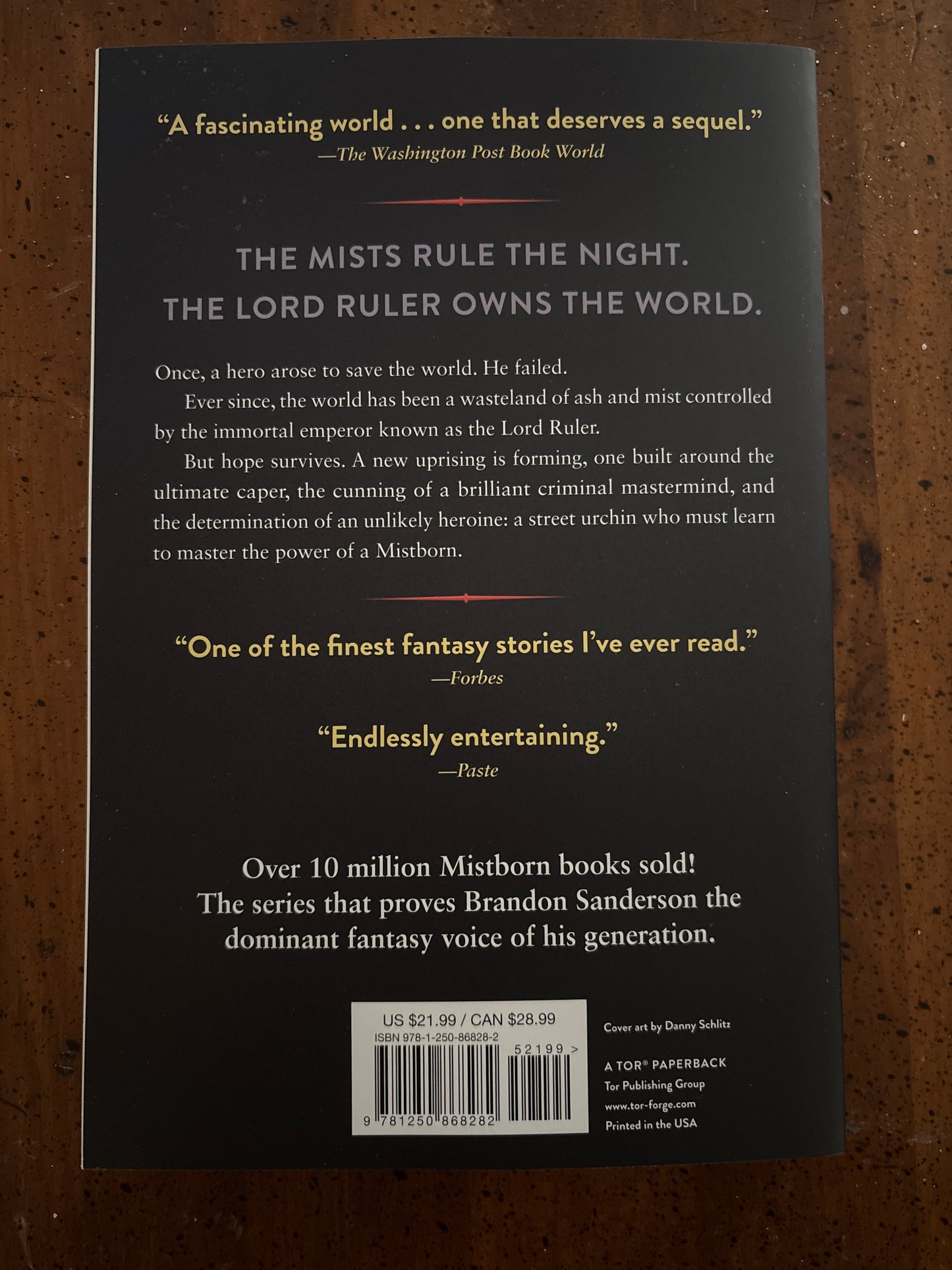 Mistborn Original Triology by Brandon Sanderson