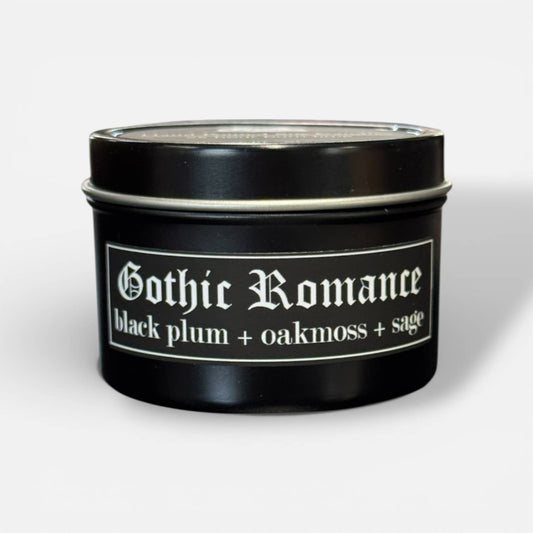 Fly Paper Products - Gothic Romance 4oz Candle - Black Plum + Oakmoss + Sage