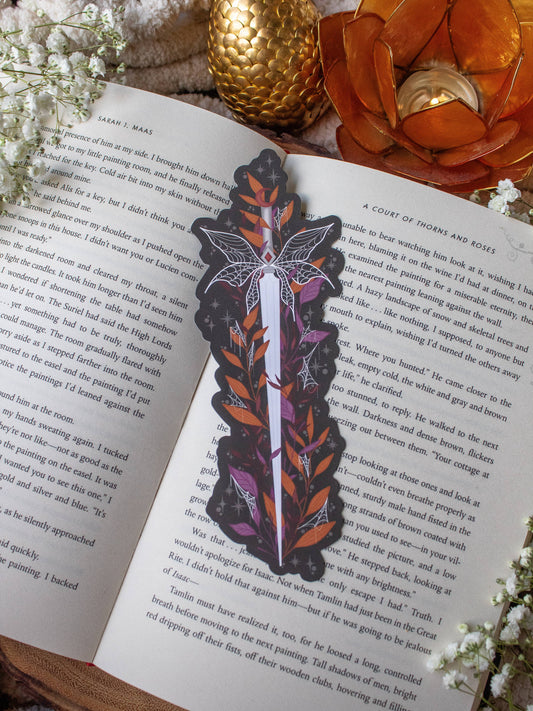 Meaggie Moos - Spooky Faerie Dagger Halloween Die-Cut Bookmark