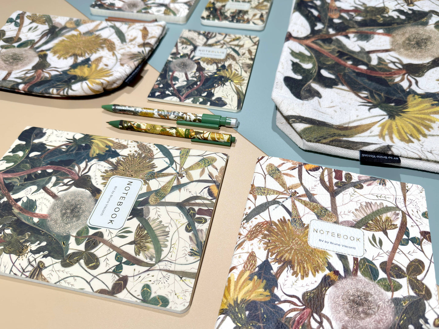 BV by Bruno Visconti - Small Notebook  Summer Greens