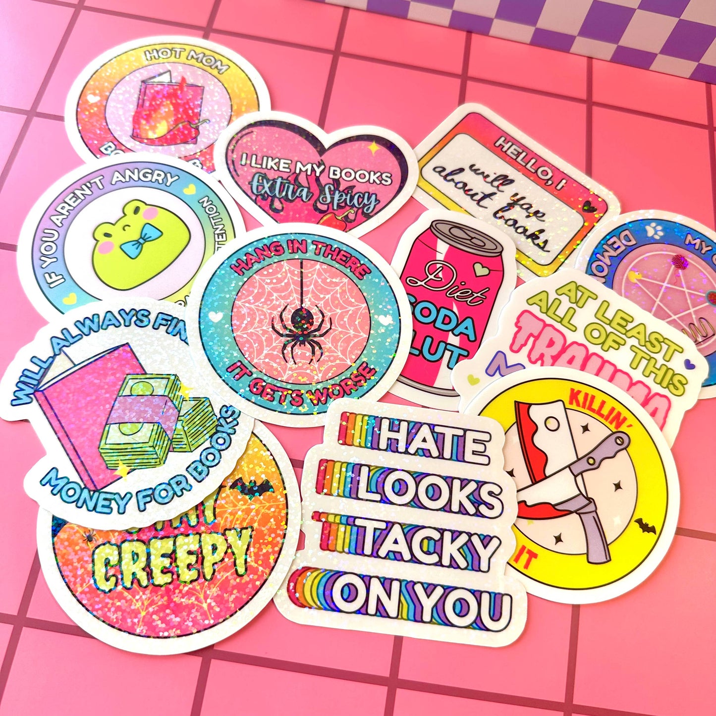 Stickers X Ashley Bexar - Christmas Gothmas Creepmas Holiday Waterproof Vinyl Sticker