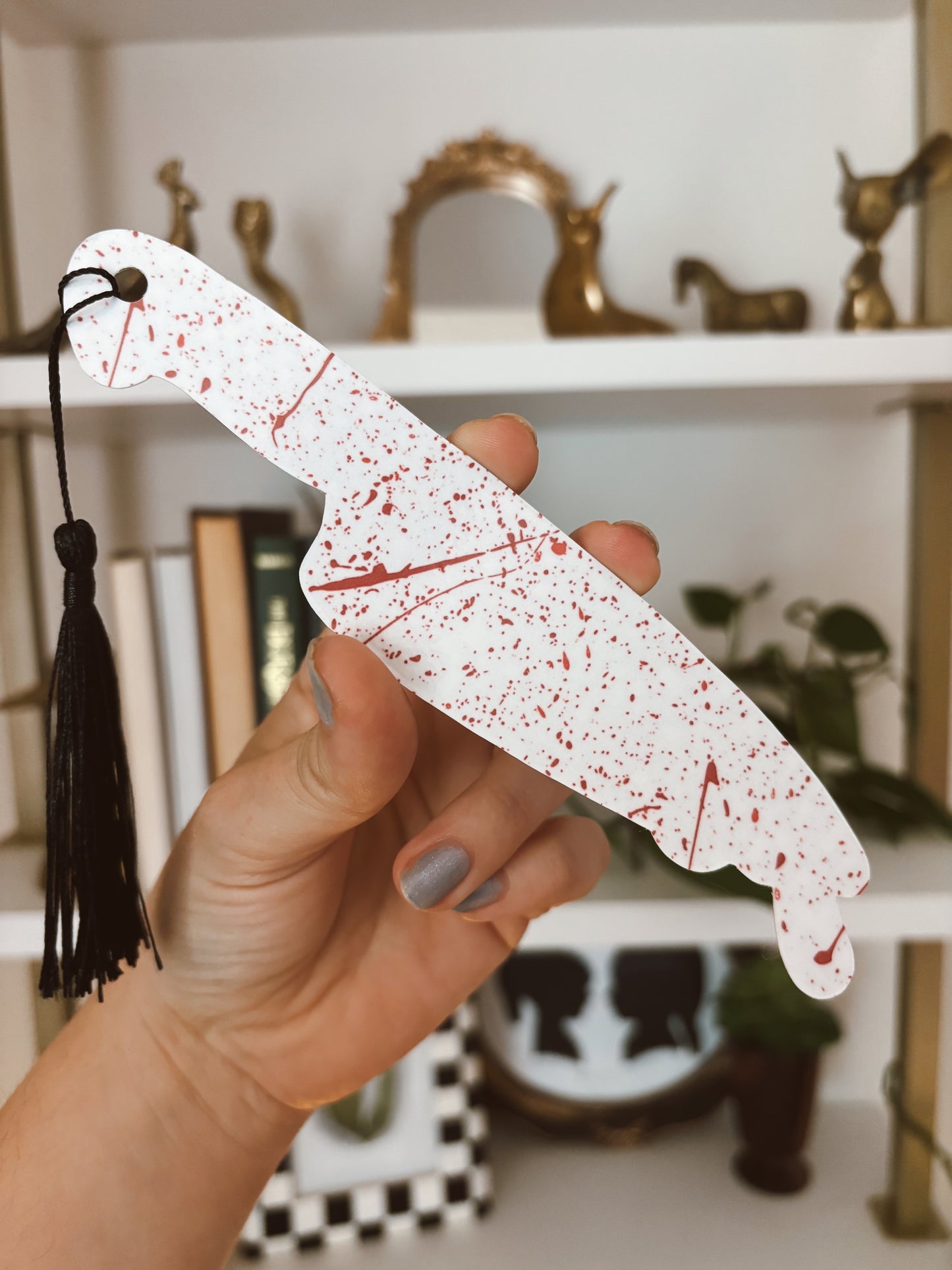 Awfullynerdy.co - Thriller Knife Cardstock Bookmark
