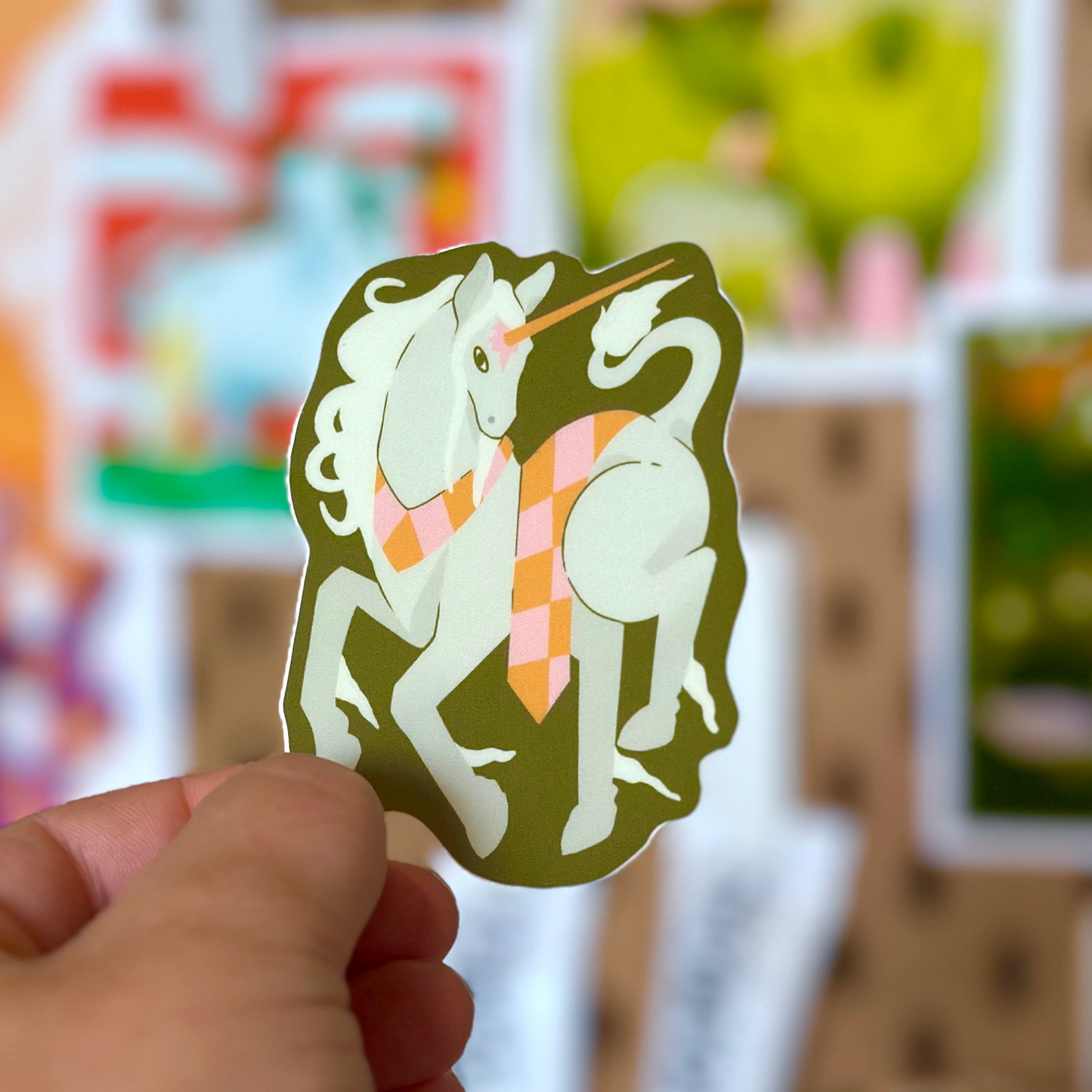 Odd Hare Goods - Unicorn Sticker