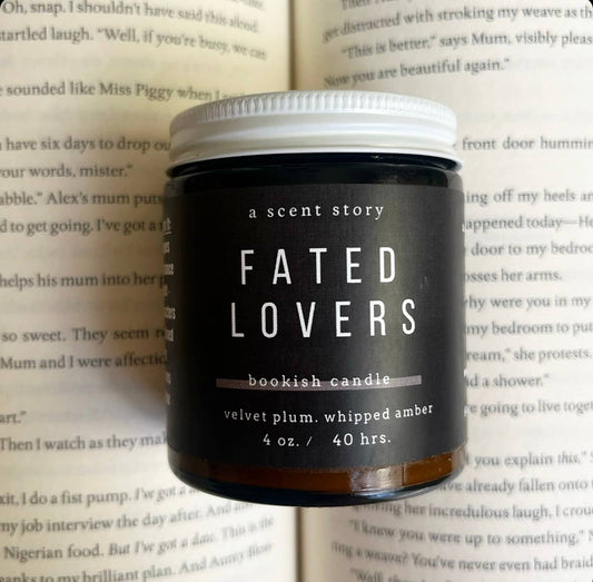 Fated Lovers -  Bookish Candle | Book Themed Candle, 4 oz