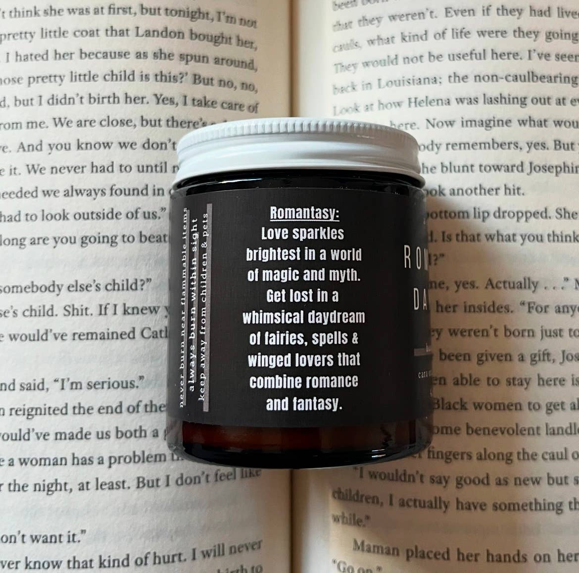A Scent Story Candle Co - Romantasy Daydream -  Bookish Candle | Book Themed Candle
