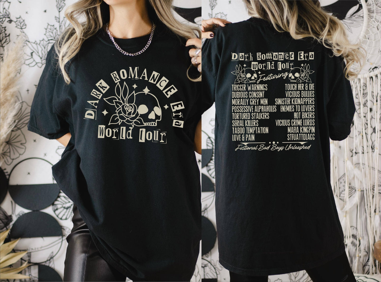 Dark Romance World Tour Book Lover Shirt
