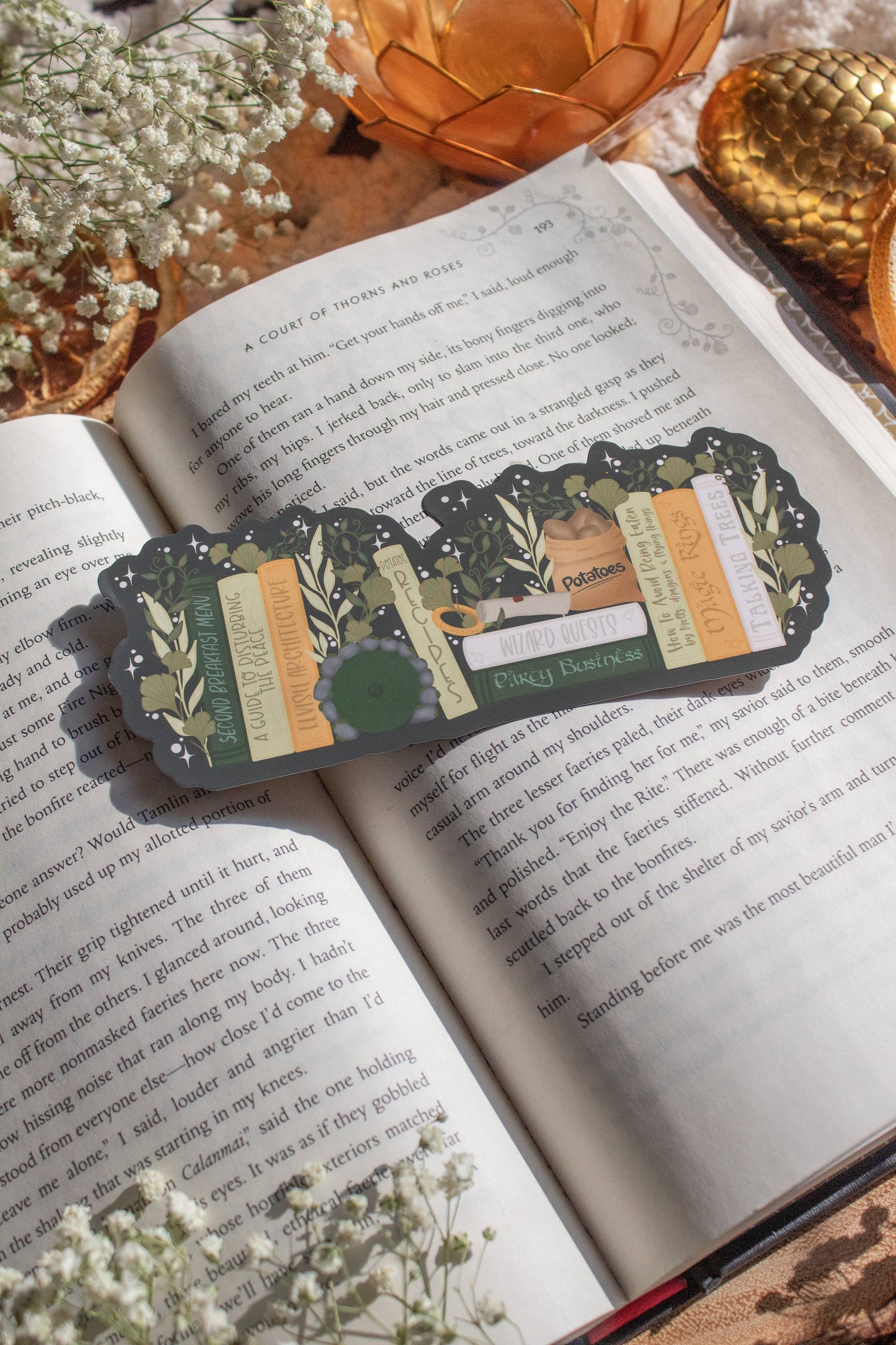 Meaggie Moos - The Shire Bookshelf Bookmark