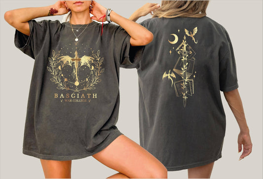 Fourth Wing Dragon Rider 2-Sided T-shirt