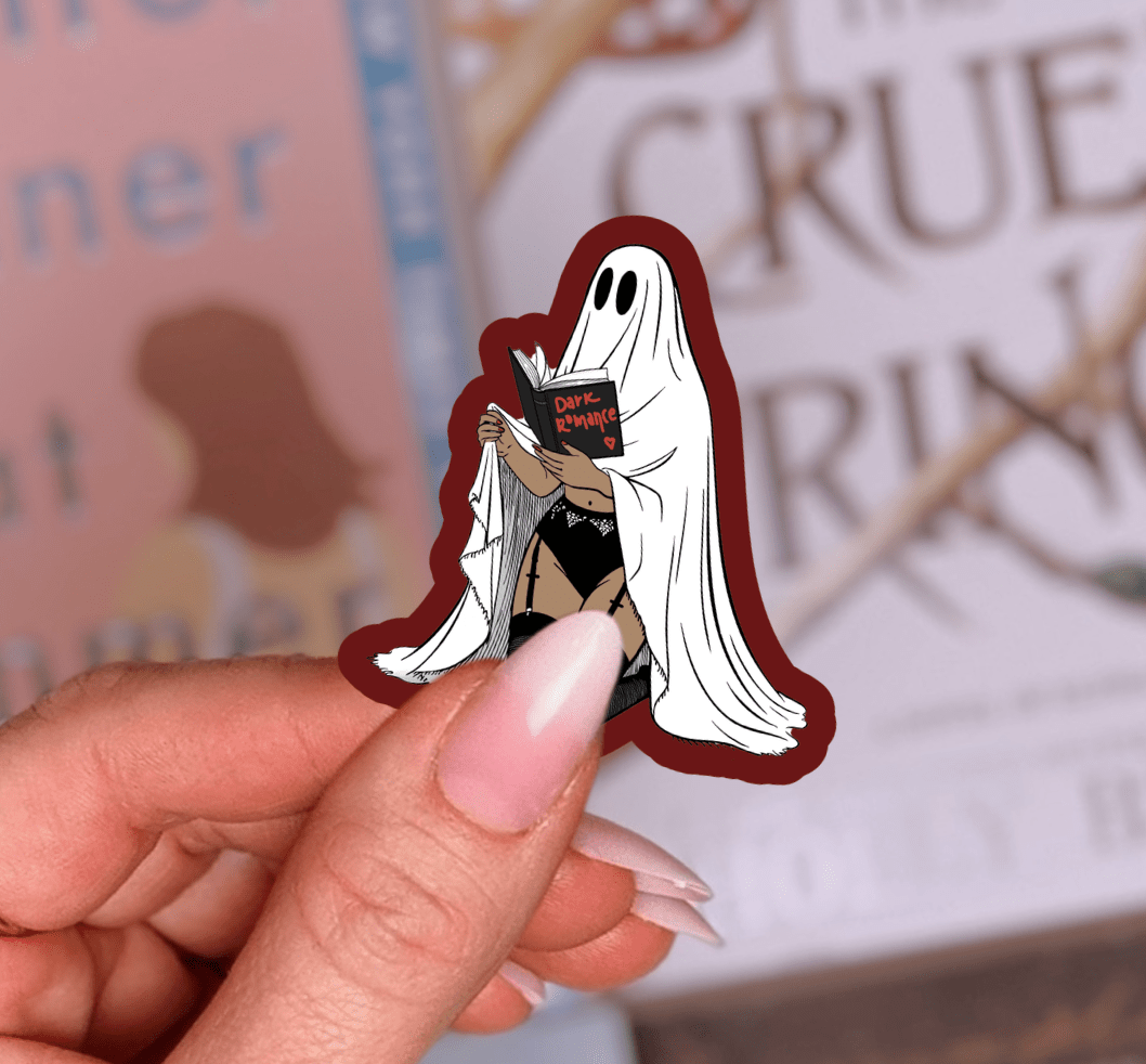 Awfullynerdy.co - Hot Ghouls Read Laminated Sticker