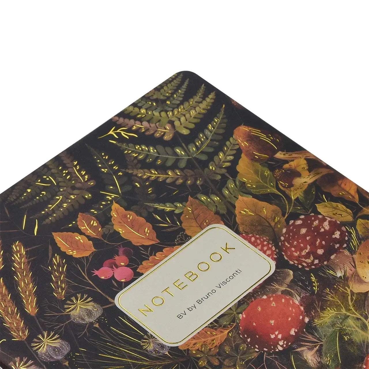 BV by Bruno Visconti - A6 Passport Notebook  - Forest Mushrooms