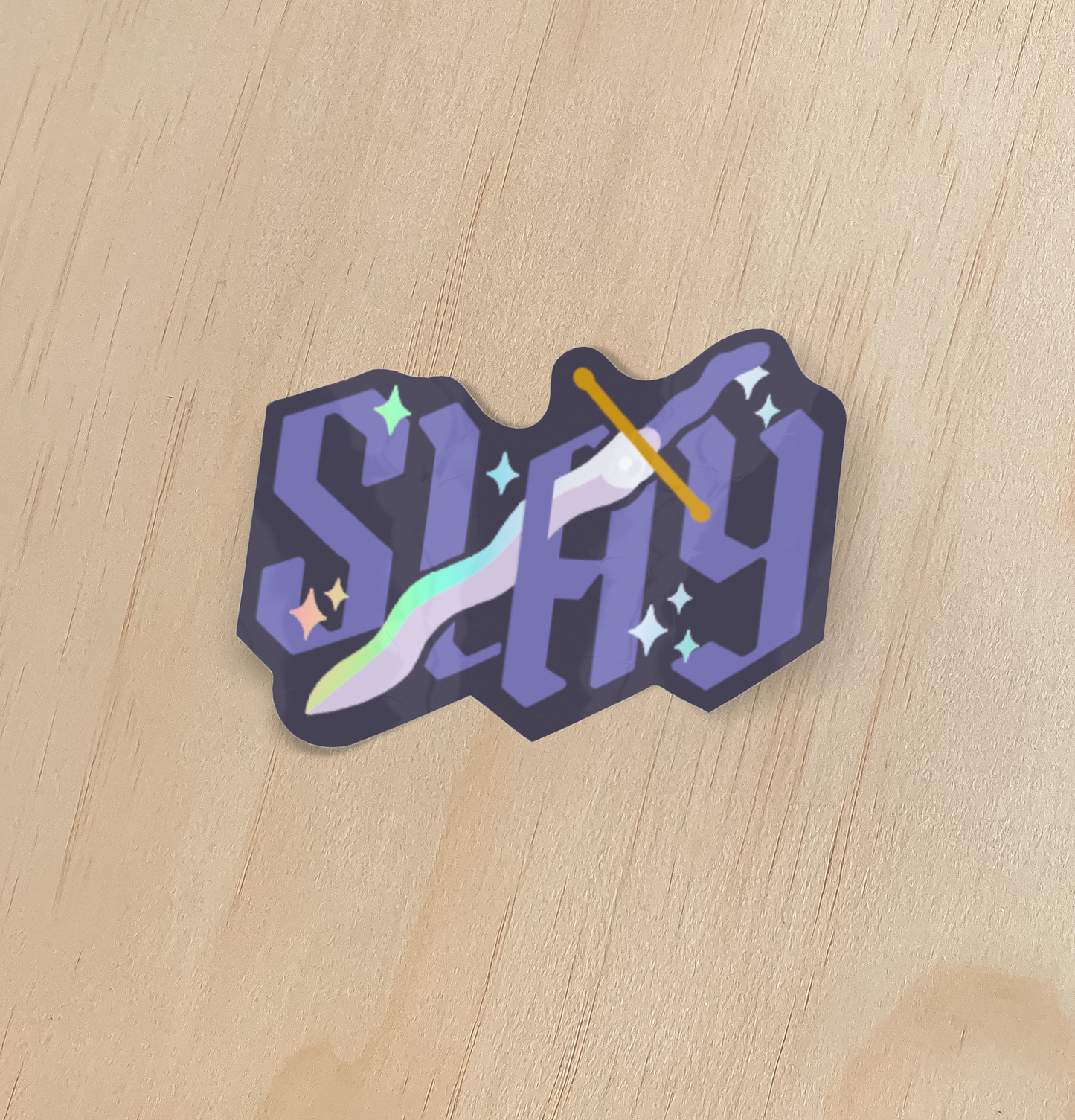 Odd Hare Goods - Slay Holographic Sticker