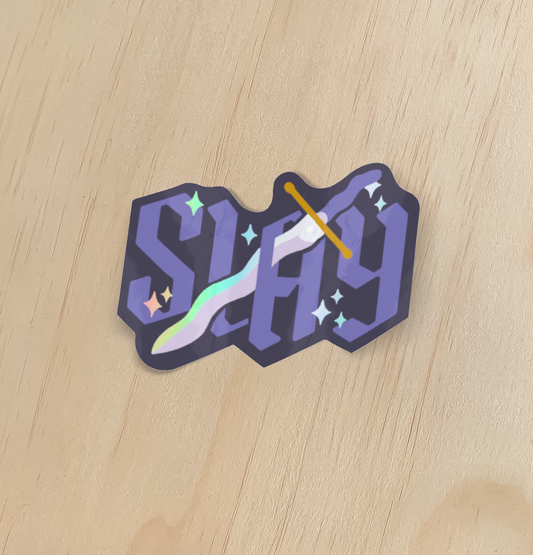 Odd Hare Goods - Slay Holographic Sticker