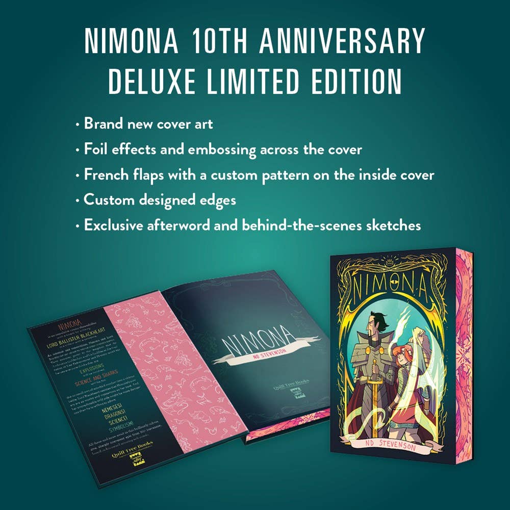 Nimona: 10th Anniversary Limited Edition by ND Stevenson