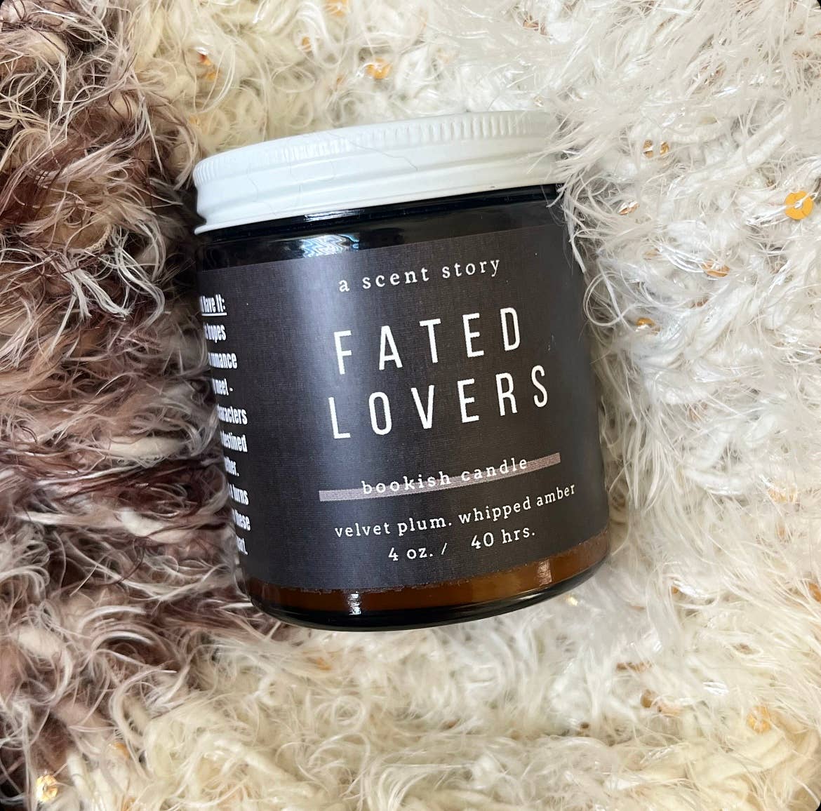 Fated Lovers -  Bookish Candle | Book Themed Candle, 4 oz
