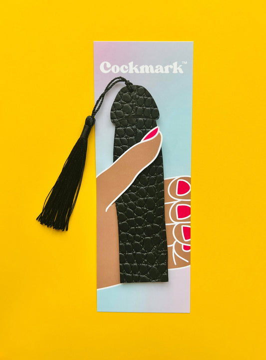 Dragon Rider Cockmark™ Bookmark: Black Tassel
