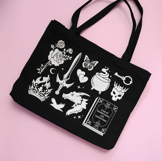 Doodles x Steph - Romantasy Book Tote