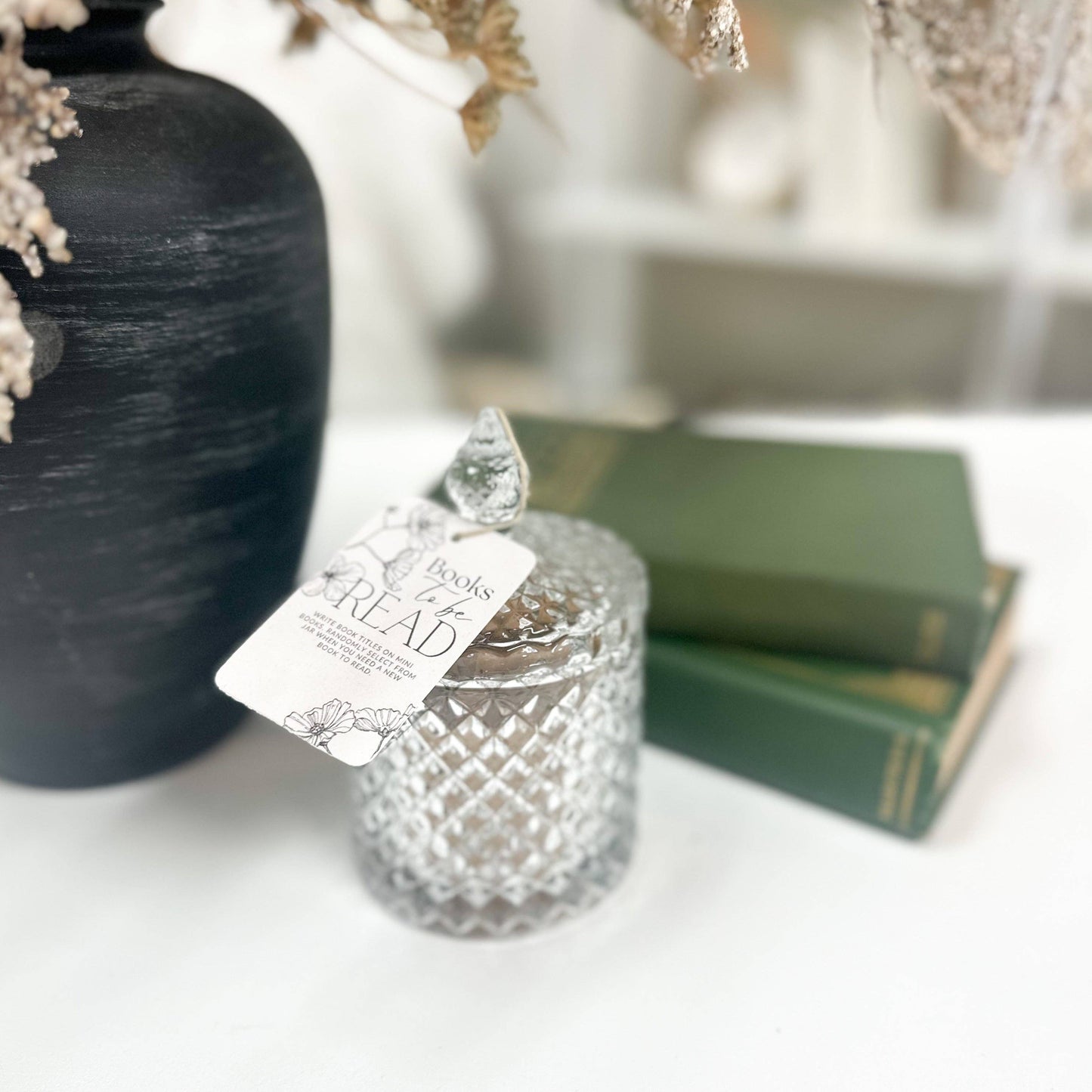 A House of Books - Books To Be Read Jar, Book Related Gift