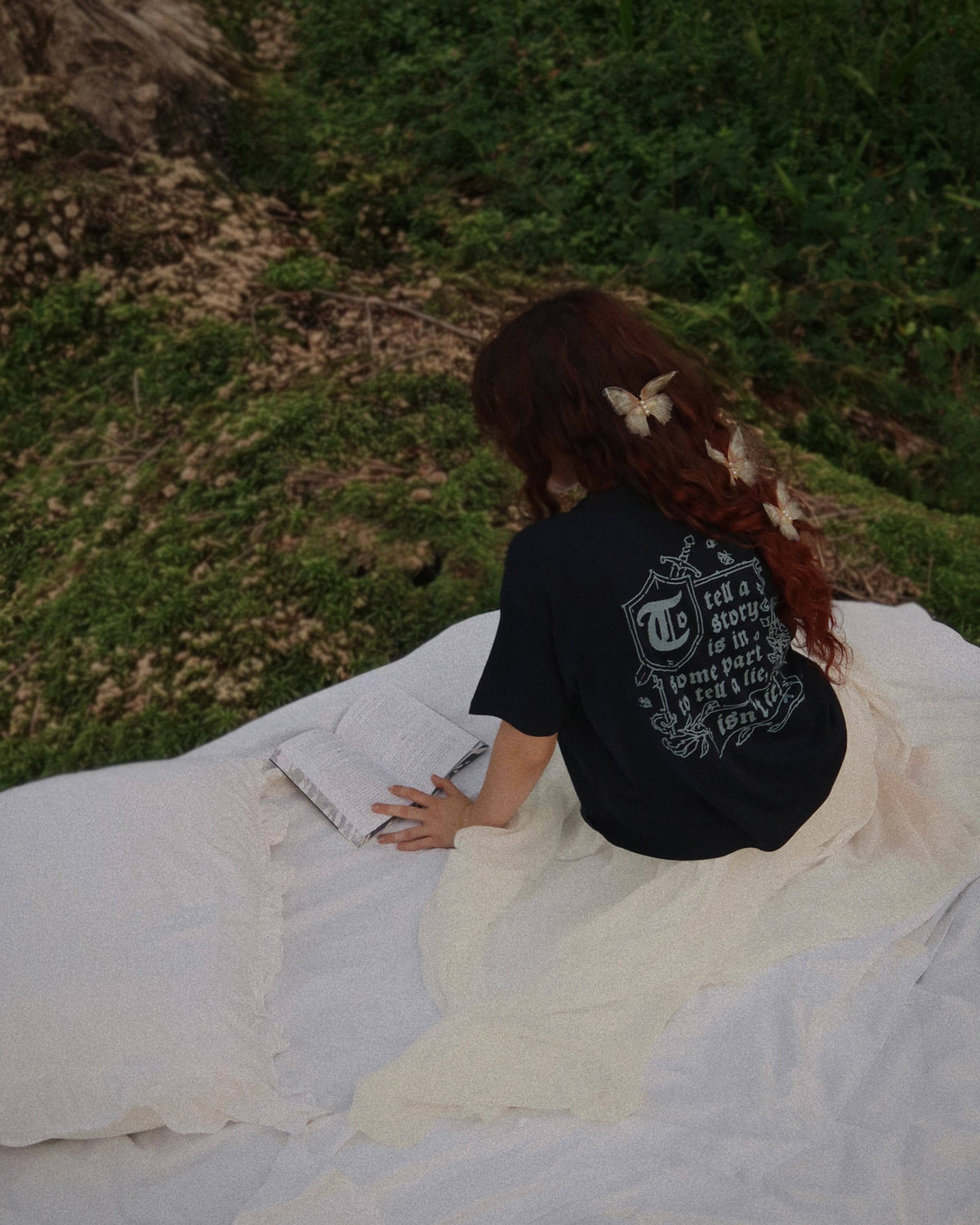 Rebel and Fleur - To Tell  A Story 'Everyday' Tee PREORDER | Rachel Gillig The Knight and the Moth