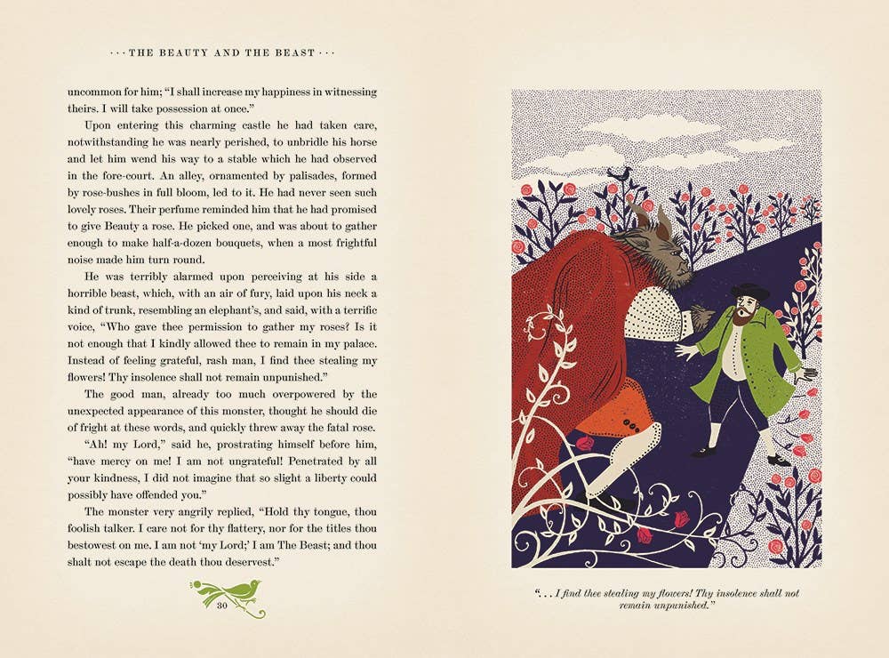 HarperCollins - Beauty and the Beast MinaLima Edition by Villenueve