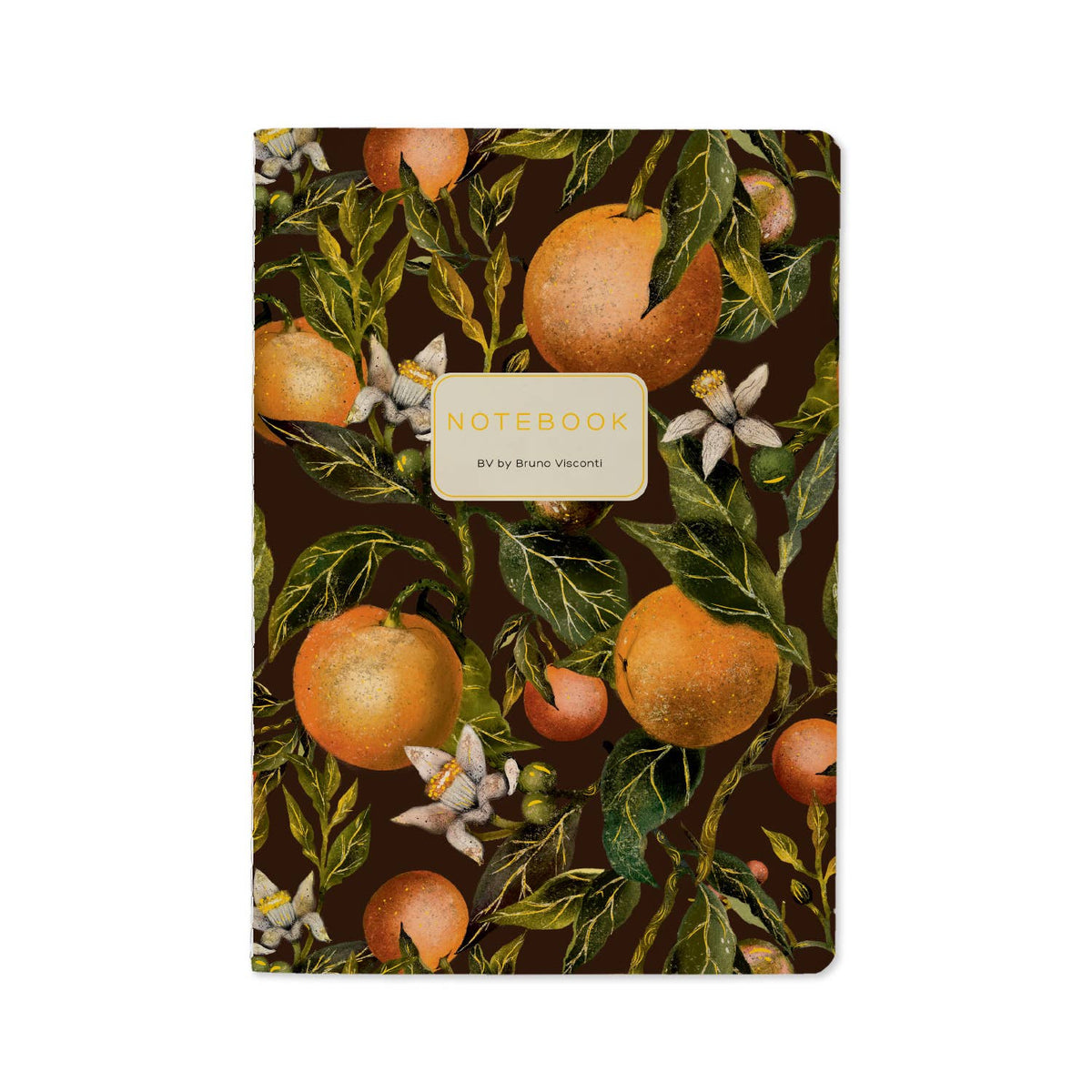 BV by Bruno Visconti - A5 Notebook -  Oranges and Blossoms