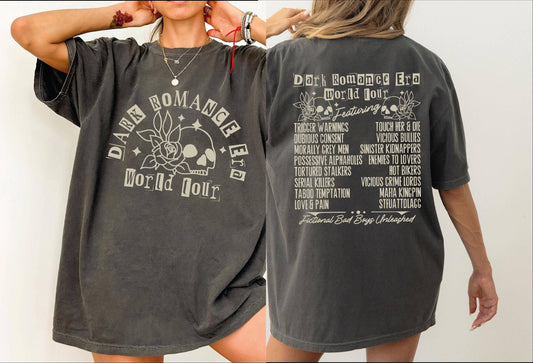Dark Romance World Tour Book Lover Shirt