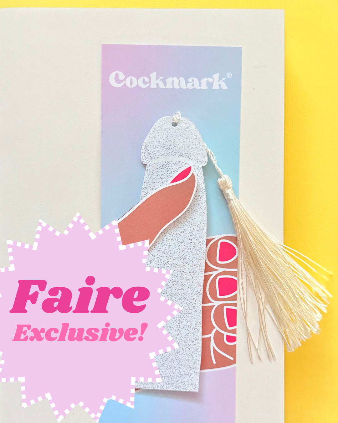 Cockmark - Vampire Shimmer Cockmark Bookmark