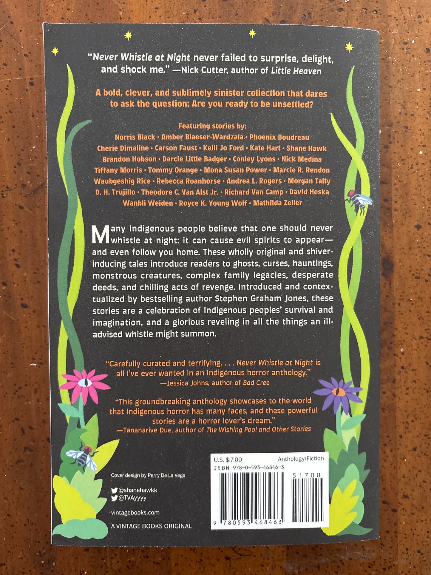 Never Whistle at Night edited by Shane Hawk, and Theodore C Van Alst Jr