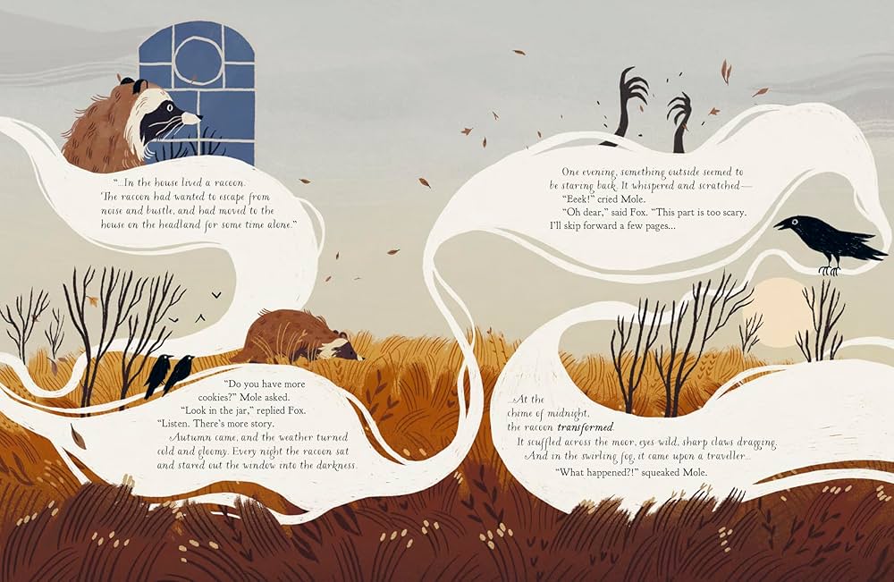 The Slightly Spooky Tale of Fox and Mole
by Cecilia Heikkila, Polly Lawson (Translator)