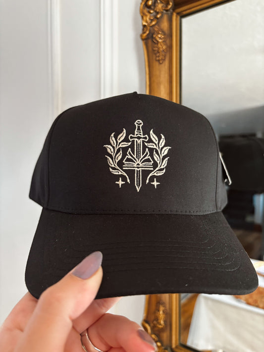 Dad Hat- Lost & Bound Black and Tan