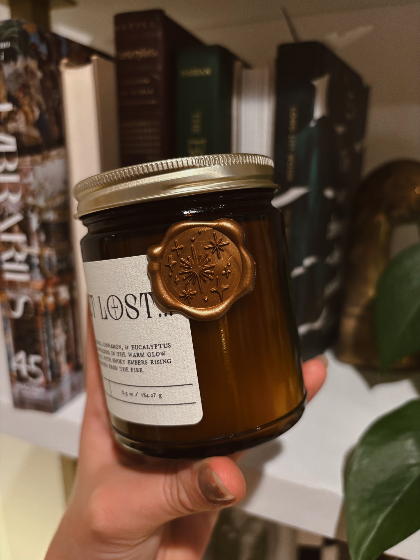 Get Lost -Lost & Bound Books CANDLE